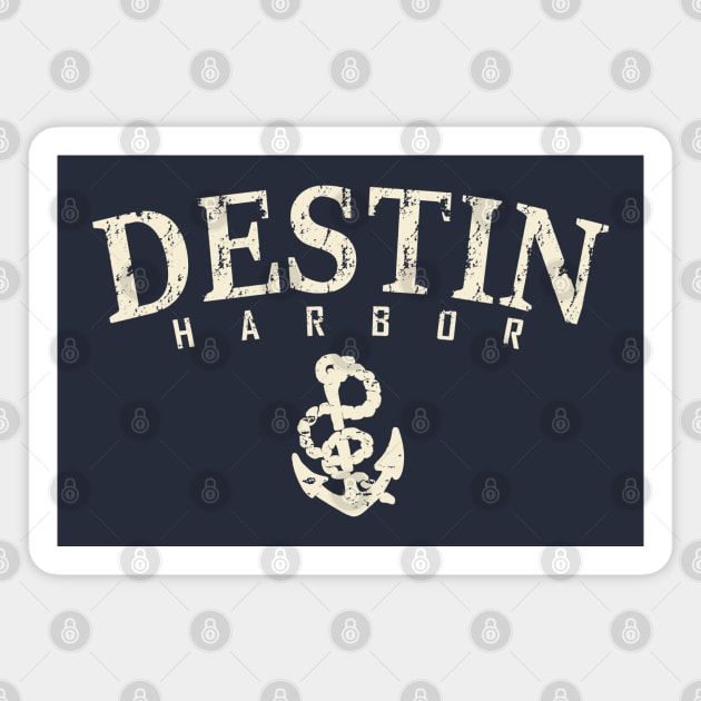 Destin Harbor Magnet by Etopix